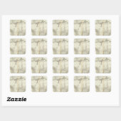 Sticker Carré Carte gravée composite américaine (Feuille)