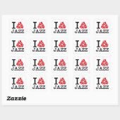 Sticker Carré Carte I 45 Jazz (Feuille)