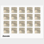 Sticker Carré Carte Italie 2 (Feuille)