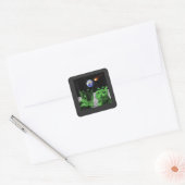 Sticker Carré Carte postale (Enveloppe)