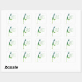 Sticker Carré Carte Sylt (Feuille)