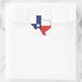 STICKER CARRÉ CARTE TEXAS (Sac)