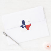 STICKER CARRÉ CARTE TEXAS (Enveloppe)