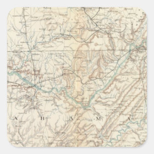 Sticker Carré Carte XIV de GEN