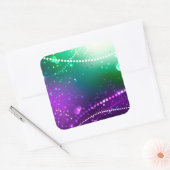 Sticker Carré Carthagène Solive Purple (Enveloppe)