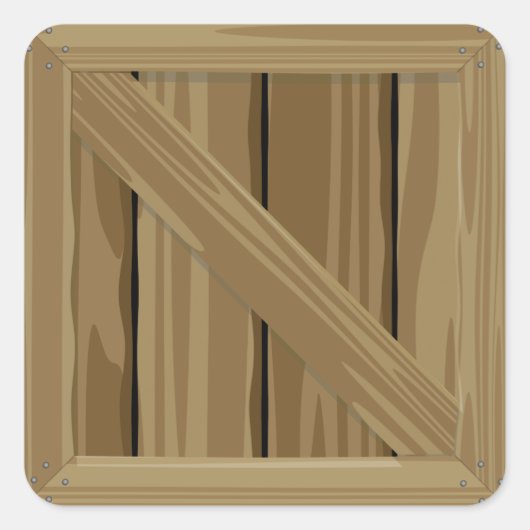 Sticker Carré Carton (Devant)