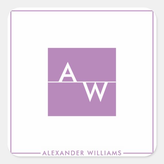 Sticker Carré Case Formelle (Devant)