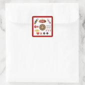 Sticker Carré Casino (Sac)