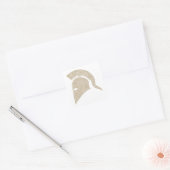 Sticker Carré casque (Enveloppe)