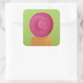 Sticker Carré Casquette Ascot (Sac)