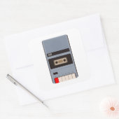 Sticker Carré Cassette vidéo (Enveloppe)