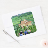 Sticker Carré Castellina-in-Chianti (Enveloppe)