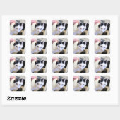 Sticker Carré Cat (Feuille)