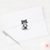 Sticker Carré Cat (Enveloppe)