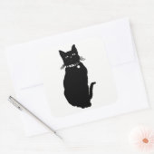 Sticker Carré Cat (Enveloppe)