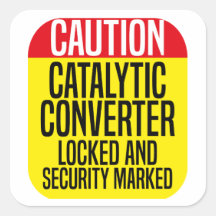 Catalytic Converter protégé verrouillé et sécurité