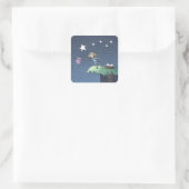 Sticker Carré Catch a Falling Star - Collectionner les souhaits (Sac)