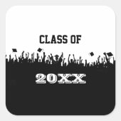 Sticker Carré Catégorie Ovale 2011 (Devant)