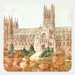 Sticker Carré Cathédrale Saint-Pierre-et-Saint-Paul