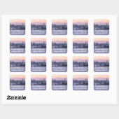 Sticker Carré Ce n'est pas Noël (Feuille)