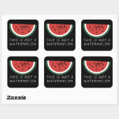 Sticker Carré Ce n'est pas une pastèque - Palestine (Feuille)