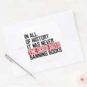 Sticker Carré Ce n'était jamais les bons gars qui interdisaient  (Enveloppe)