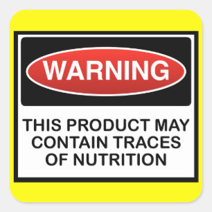 STICKER CARRÉ CE PRODUIT PEUT CONTENIR DES TRACES DE LA