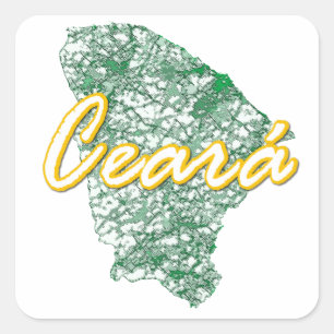 Sticker Carré Ceara