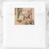 Sticker Carré Cecily Parsley's Nursery Rhymes par Beatrix Potter (Sac)