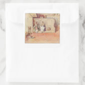 Sticker Carré Cecily Parsley's Nursery Rhymes par Beatrix Potter (Sac)