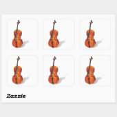 Sticker Carré Cello (Feuille)