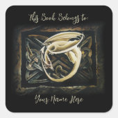 Sticker Carré Céltic Knot Work Cream Dragon Boite (Devant)