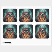Sticker Carré Celtic Sasquatch (Feuille)