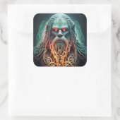 Sticker Carré Celtic Sasquatch (Sac)