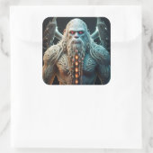 Sticker Carré Celtic Sasquatch (Sac)