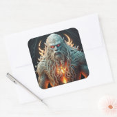 Sticker Carré Celtic Sasquatch (Enveloppe)