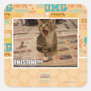 Sticker Carré Celui-ci !