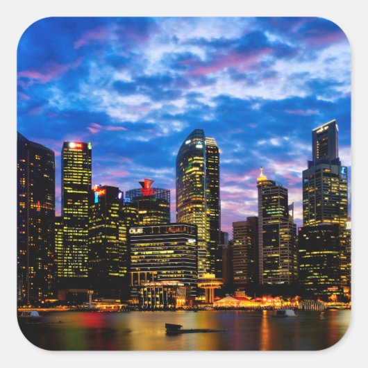 Sticker Carré Centre-ville (Devant)