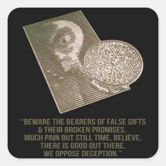 Sticker Carré Cercle de culture artistique