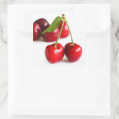 Sticker Carré Cerise douce (Sac)