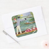 Sticker Carré Ces Points D'Été (Enveloppe)