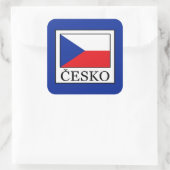 Sticker Carré Česko (Sac)