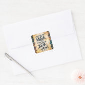 Sticker Carré C'est arrivé (Enveloppe)