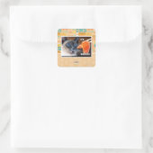 Sticker Carré C'est beau ! (Sac)