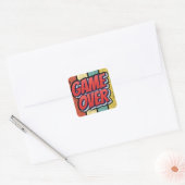 Sticker Carré C'est fini. (Enveloppe)