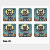 Sticker Carré C'est Howl-o-ween (Feuille)