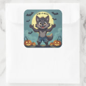 Sticker Carré C'est Howl-o-ween (Sac)