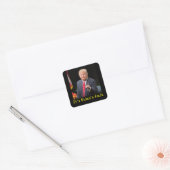 Sticker Carré c'est la faute de Biden. (Enveloppe)