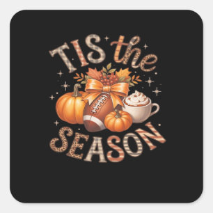 Sticker Carré C'Est La Saison De L'Automne Classique