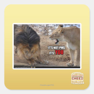 Sticker Carré C'est TOI !